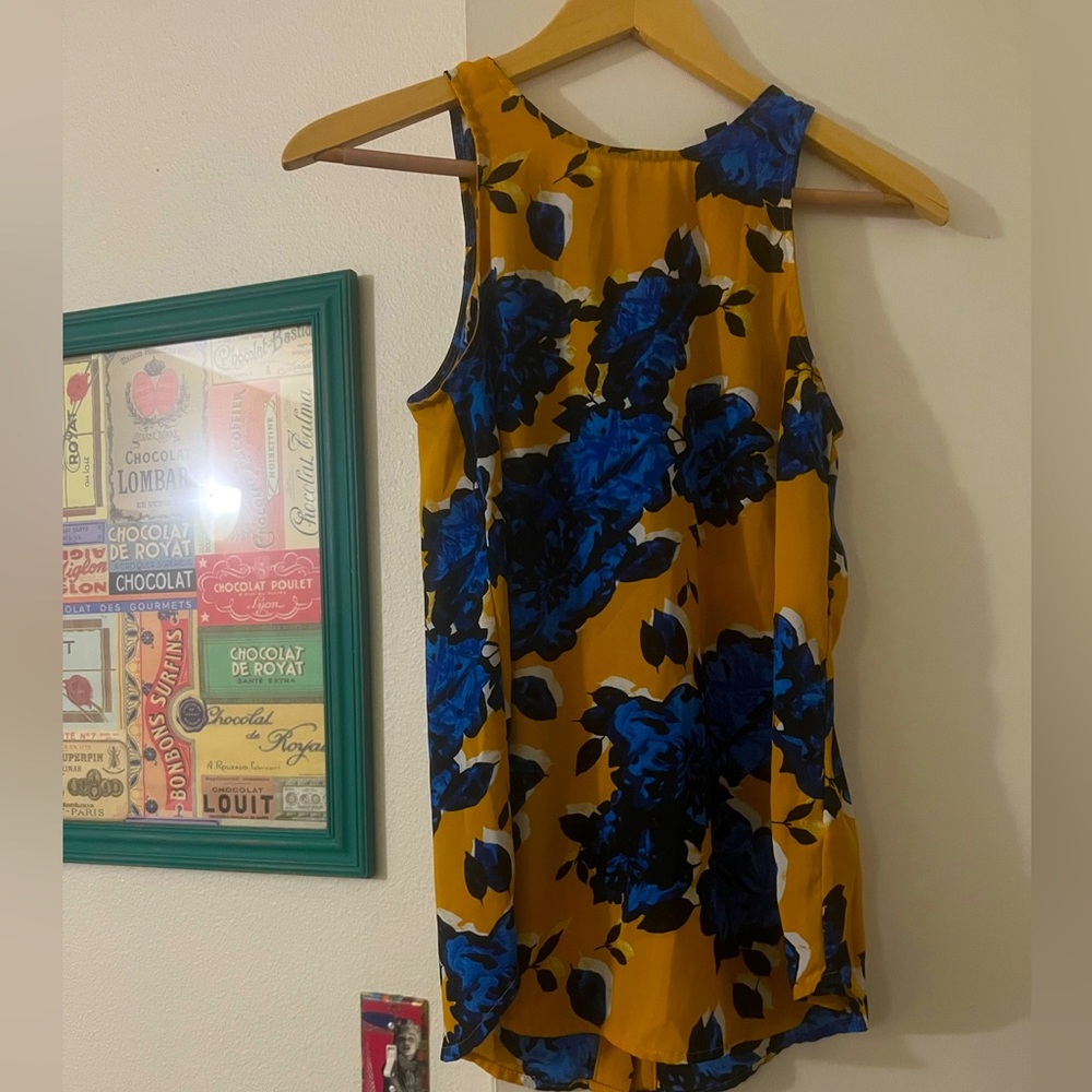 Beautiful Who What Wear Floral Blouse